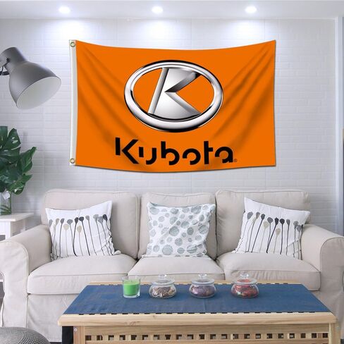 لافتة مور كوبوتا المزخرفة لتزيين المنزل وعلم الحديقة (3 × 5 أقدام، لون زاهٍ، بوليستر) لكهف الرجال، والمسكن، واحتياجات الهدايا (كوبوتا) in Kuwait