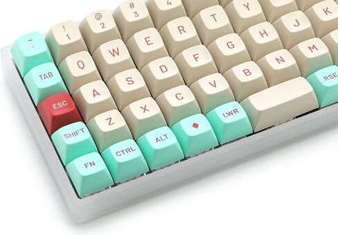 DROP MT3 Jukebox Keycap Set, ABS Hi-Profile Keycaps, Doubleshot Legends, MX Style Covers Fullsize, Tenkeyless, Winkeyless, 60%, 65%, and 75% Keyboards (Base Kit) in Saudi Arabia