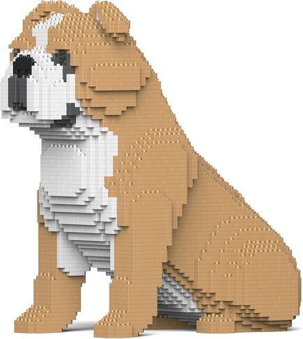 JEKCA English Bulldog 4-in-1 Pack 01S-M01 | Plastic Building Blocks | Age 14+ in Kuwait