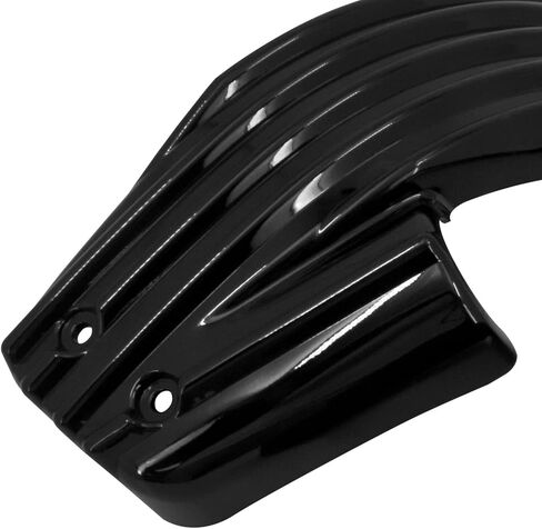 أغطية جانبية للبطارية اليسرى واليمنى للدراجة النارية تناسب Harley M8 Softail Breakout Fat Boy FXBR FXBRS 2018-2023 أسود in Saudi Arabia