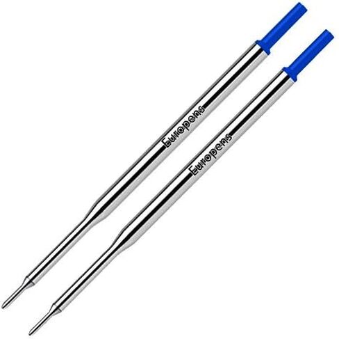 PaperMate Compatible Ballpoint Pen Refills - Medium Blue - Twin Pack (Blue) in Saudi Arabia