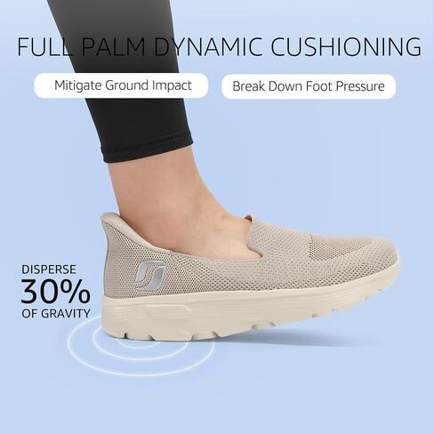 STQ Slip ins Walking Shoes Women Hands Free Slip on Sneakers Thick Sole Cushioned Shoes in Saudi Arabia