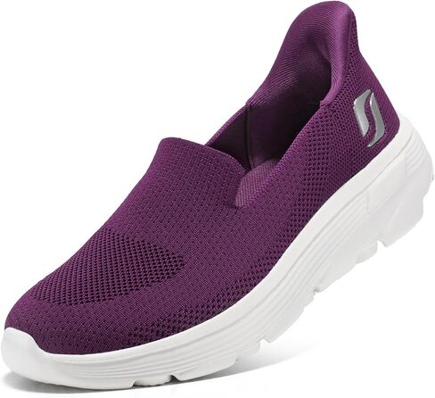 STQ Slip ins Walking Shoes Women Hands Free Slip on Sneakers Thick Sole Cushioned Shoes in Saudi Arabia
