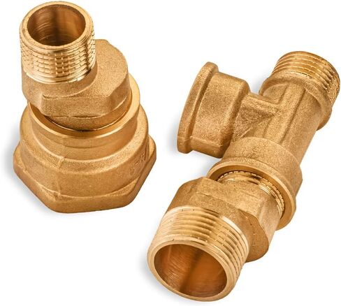 Eccentric Connector 1/2" Male x 3/4" Male Brass Eccentric Mixer Adapter Faucet 0.5inches Male x 0.75inches Male in Saudi Arabia