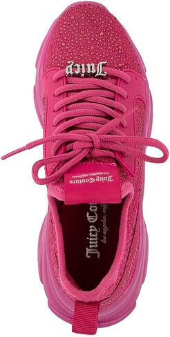 Juicy Couture Women's Chunky Lace-Up Fashion Sneaker - Stylish Platform Tennis Shoes for Everyday Comfort Walking in Saudi Arabia