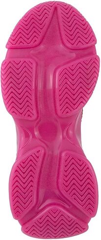 Juicy Couture Women's Chunky Lace-Up Fashion Sneaker - Stylish Platform Tennis Shoes for Everyday Comfort Walking in Saudi Arabia