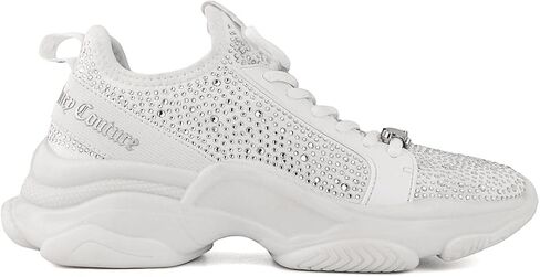 Juicy Couture Women's Chunky Lace-Up Fashion Sneaker - Stylish Platform Tennis Shoes for Everyday Comfort Walking in Saudi Arabia