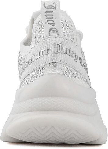 Juicy Couture Women's Chunky Lace-Up Fashion Sneaker - Stylish Platform Tennis Shoes for Everyday Comfort Walking in Saudi Arabia