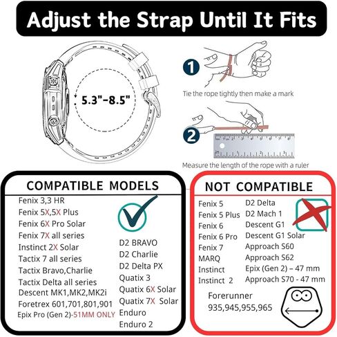 سوار ساعة 26 ملم متوافق مع garmin fenix 5x 6x Pro 7x 3 ساعات من السيليكون المتين سريع التركيب 26 حزام بديل لـ Epix Pro Gen 2 51 ملم Enduro 2 Descent Mk1 Mk2 Mk2i Mk3i tactix للرجال والنساء أصفر in Kuwait