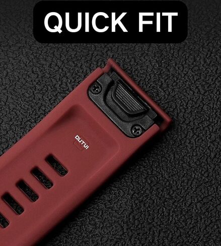 سوار ساعة 26 ملم متوافق مع garmin fenix 5x 6x Pro 7x 3 ساعات من السيليكون المتين سريع التركيب 26 حزام بديل لـ Epix Pro Gen 2 51 ملم Enduro 2 Descent Mk1 Mk2 Mk2i Mk3i tactix للرجال والنساء أصفر in Kuwait