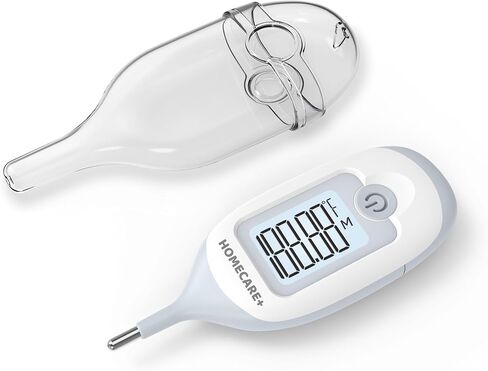 ميزان حرارة رقمي للحيوانات الأليفة، قياس في 10 ثوانٍ، ميزان حرارة مستقيمي للحيوانات الأليفة، يحتوي على 30 قطعة من أغطية ميزان الحرارة in Kuwait