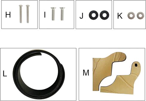 دعامات تثبيت خفيفة مزدوجة على شكل عمود من Hooke Road متوافقة مع 2018-2024 Jeep JL Wrangler/Gladiator JT - زوج (لا يناسب • Gladiator Mojave • الموديل) in Saudi Arabia