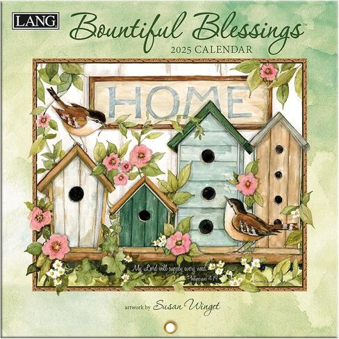 LANG Bountiful Blessings™ 2025 تقويم حائط صغير (25991079267) in Saudi Arabia