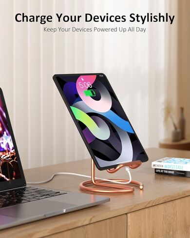 حامل iPad للمكتب، حامل حامل الكمبيوتر اللوحي، حامل حامل iPad Mini للمكتب، ملحقات الجيل العاشر من iPad لمكتب Kindle iPad Mini Pro 4.7-11 بوصة in Kuwait