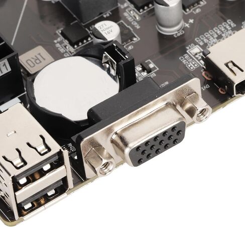 اللوحة الأم لسطح المكتب، اللوحة الأم للكمبيوتر DDR3 ثنائي القناة للكمبيوتر الشخصي، H61 6 USB2.0 DDR3 M.2 NVMe NGFF 100Mbps LAN Micro ATX اللوحة الأم لـ LGA1155 in Saudi Arabia
