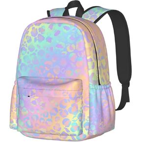حقيبة ظهر Aiojool Cute Panda كبيرة للكمبيوتر المحمول وخفيفة الوزن وحقيبة ظهر كاجوال Daypack