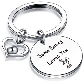 Bunny Lover Gift Bunny Gift For Best Friend Keychain Sister Gift Bff Keychain Cousin Gift