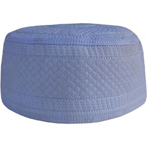 Kufi Men's Unisex Skull Cap Women's Designer Solid Hat with Hand Embroidery Kufi Caps Knitted Beanie Summer Headwear