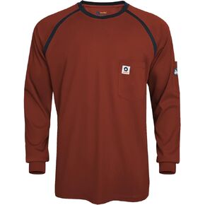 FR Shirts for Men 100% Cotton 5.5oz Lightweight NFPA2112/CAT2 Flame Resistant Shirts for Men Long Sleeve