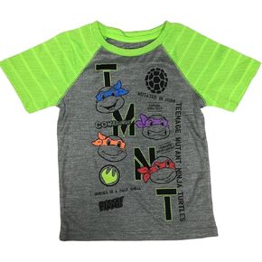 Teenage Mutant Ninja Turtles TMNT Boys Active Dry Fabric T-Shirt