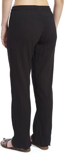 بنطال J & Ce نسائي من القطن الشاش منخفض الخصر للشاطئ وبي جي in Kuwait