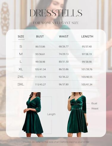 فساتين نسائية مخملية ملفوفة من DRESSTELLS بأكمام طويلة فستان خريف وشتاء فستان زفاف رسمي برقبة على شكل حرف V وحفلات الكوكتيل in Kuwait