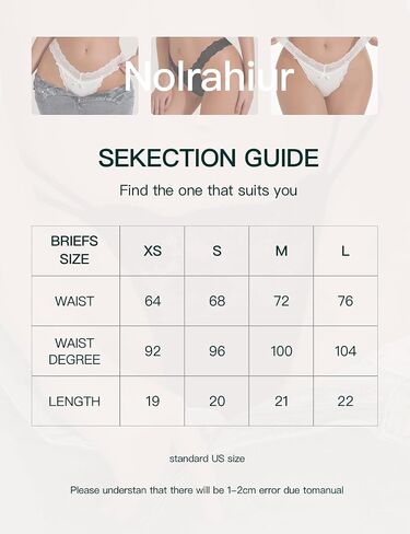 Nolrahiur Women Sexy Cheeky Thongs Soft Stretch Lace Panties Tangas Cotton Crotch Seamless Underwear in Saudi Arabia
