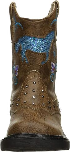 حذاء Roper Toddler-Girls' Horses Light-up Cowgirl - 09-018-1202-0031 Br in Saudi Arabia