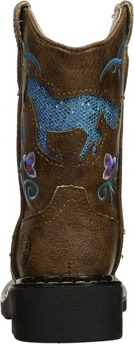 حذاء Roper Toddler-Girls' Horses Light-up Cowgirl - 09-018-1202-0031 Br in Saudi Arabia