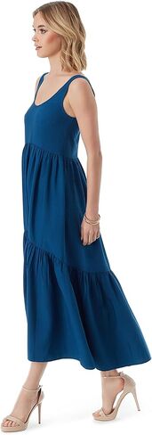 Women's Cheryl Sleeveless Two Tiered Maxi Dress in Saudi Arabia