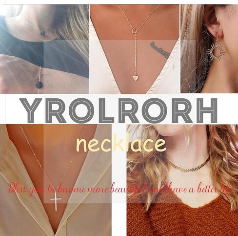 Yrolrorh Boho Star Short Necklace Gold Choker Chain Tiny Star Drop Pendant Wedding Necklace Dainty Charm Fashion Jewelry Gift for Women and Girls in Saudi Arabia