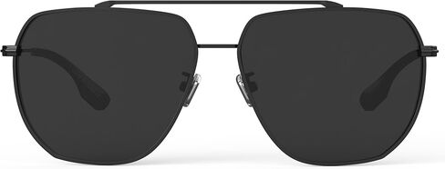 LUENX نظارة شمسية أفياتور للرجال مربعة مستقطبة للنساء بعدسات كبيرة الحجم UV400 نظارات شمسية مع إكسسوارات 61 ملم in Kuwait