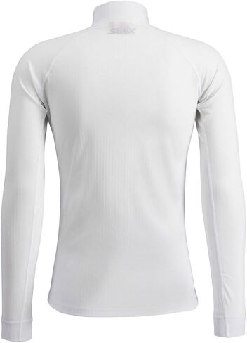 قميص رجالي من Swix Racex بنصف سحاب ومقاوم للرياح وسريع الجفاف وقصة ضيقة وأكمام طويلة in Kuwait