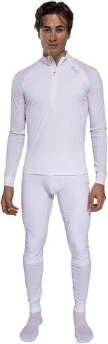 قميص رجالي من Swix Racex بنصف سحاب ومقاوم للرياح وسريع الجفاف وقصة ضيقة وأكمام طويلة in Kuwait