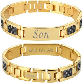 Willis Judd Love You Son Bracelet From Mom Dad In Gift Box From Mom To Son Graduation Gift