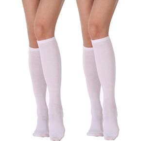 جوارب رياضية نسائية عالية الركبة من SYYWLYAP جوارب أنبوبية مخططة غير رسمية جوارب رياضية خارجية 3 أزواج