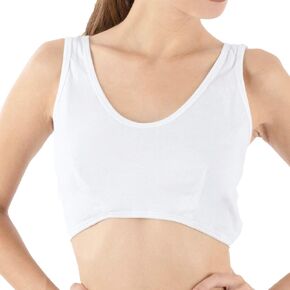 Cottonique Hypoallergenic Organic Cotton Bra Liner for Women with Skin Allergies and Sensitive Skin
