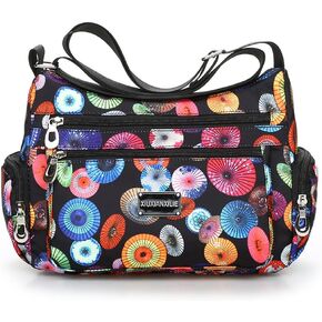 Flower cloth shoulder bag for women Crossbody Bags dumpling bag outdoor leisure large capacity women's bag