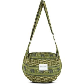 Your Cozy Women's Sling Crossbody Bags Large Shoulder Shopping Hobo Bag Handbag Top Zip Bags Handmade Messenger Bag