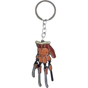 IMAKARA Anime Keychain Freddy Glove Kruger Claws Enamel Keychain Pendant Backpack Accessories Decorations in Kuwait