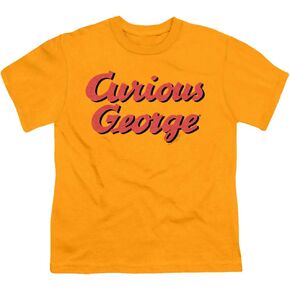 Curious George Logo Unisex Youth T Shirt