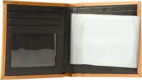 ARIAT Unisex-Adult's Floral and Canter Basket Bifold Wallet, tan in Saudi Arabia
