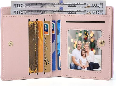 UTO Wallet for Girls Cute Leather Vegan Small Women Tassel Pendant Card Holder Kawaii Coin Purse 1095 in Saudi Arabia