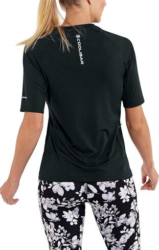 Coolibar UPF 50+ Women's Devi Short Sleeve Fitness T-Shirt - Sun Protective in Saudi Arabia
