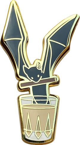 دبابيس المينا كوكتيل باكاردي لمآزر النادل، والسترات، وحقائب الظهر والمحافظ، والقميص وطية صدر السترة البدلة، وشارات الأزرار بروش الأزياء والمجوهرات in Kuwait