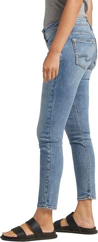 Silver Jeans Co. Women's Britt Low Rise Curvy Fit Skinny Jeans in Saudi Arabia