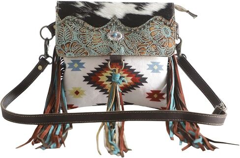 Myra Bag Fluttering Vines Canvas & Hairon Bag S-3802 in Saudi Arabia