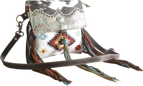 Myra Bag Fluttering Vines Canvas & Hairon Bag S-3802 in Saudi Arabia