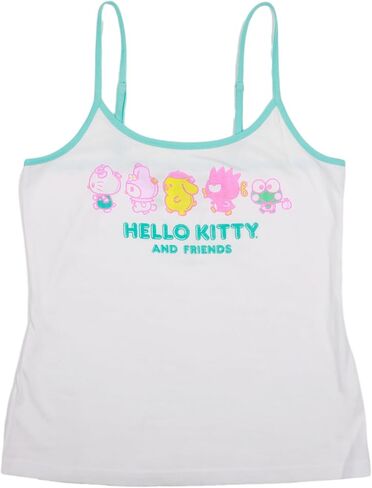 Bioworld Juniors Hello Kitty & Friends Sleepwear Set: Kimono-Style Robe, Camisole, and Sleep Shorts in Saudi Arabia
