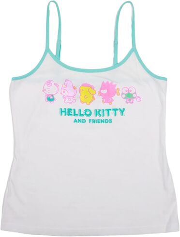 مجموعة ملابس نوم Bioworld Juniors Hello Kitty & Friends: رداء على طراز كيمونو وقميص قصير وسروال نوم in Kuwait